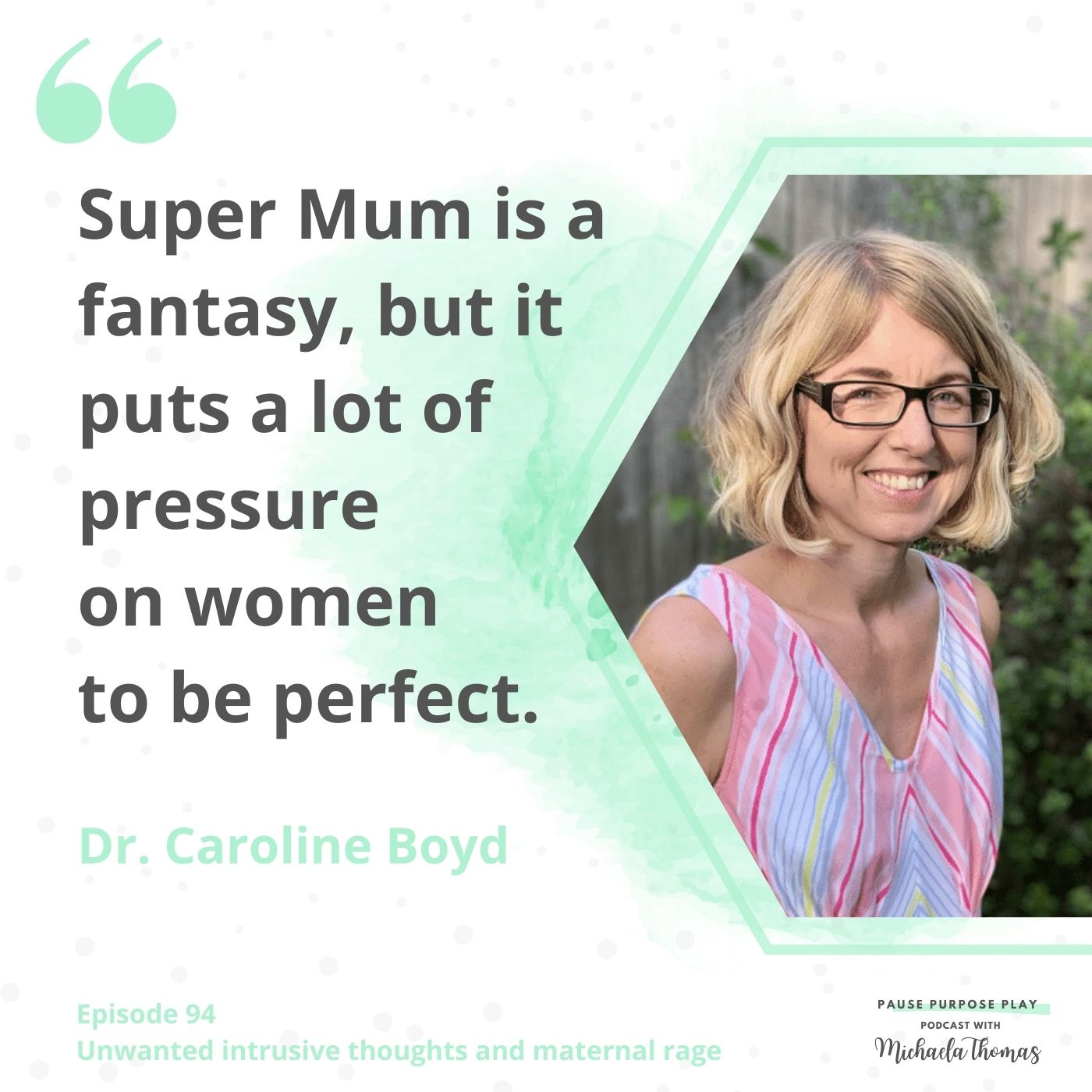 Unwanted intrusive thoughts and maternal rage, with Dr Caroline Boyd ...